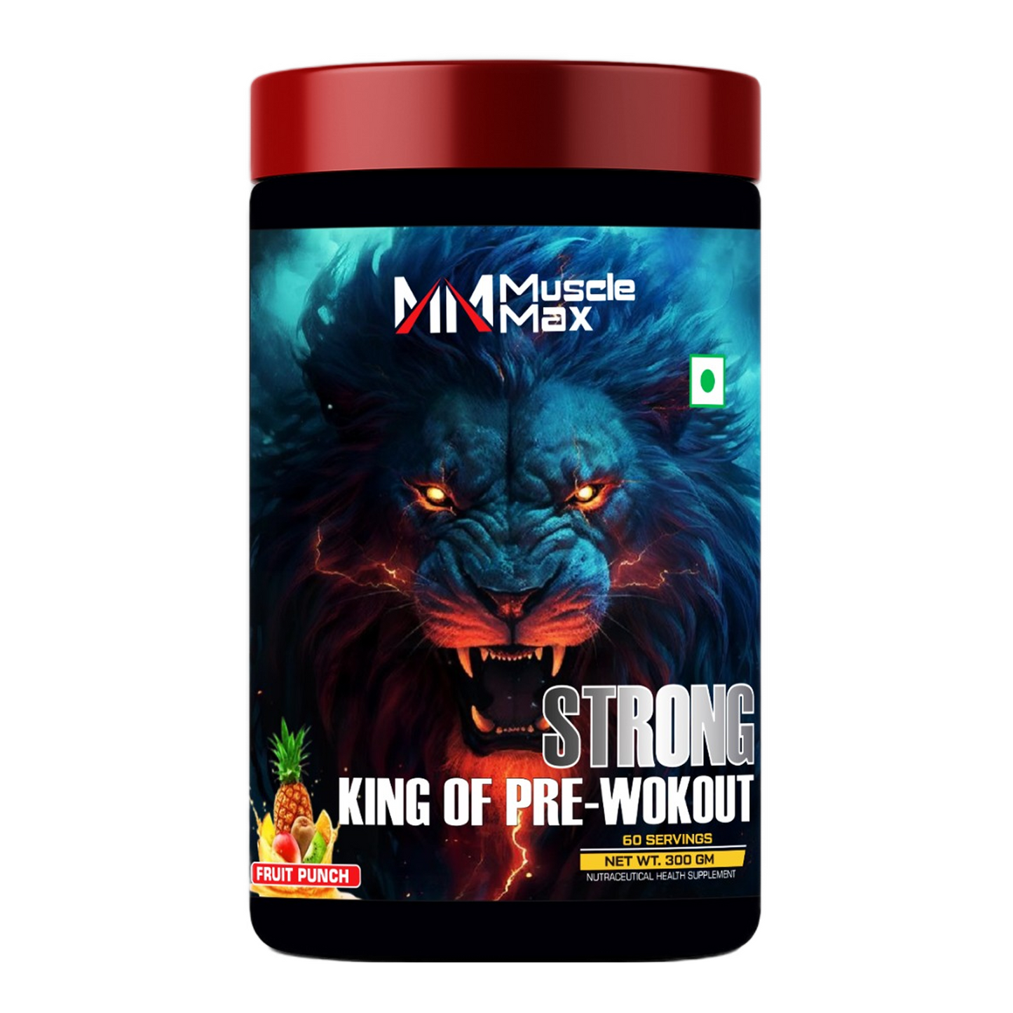 STRONG-KING OF PRE-WORKOUT 60SERVINGS, 300G