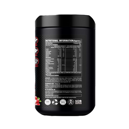 PSYCHO WOLF PRE-WORKOUT, 50SERVINGS, 250G,