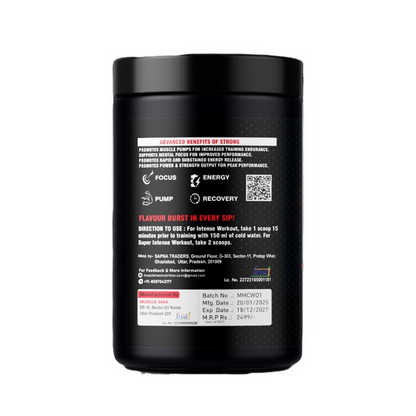 PSYCHO WOLF PRE-WORKOUT, 50SERVINGS, 250G,