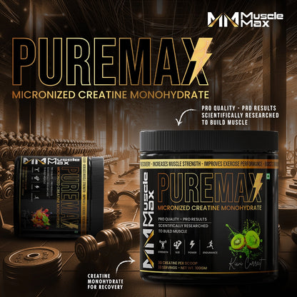 PUREMAX MICRONIZED CREATINE MONOHYDRATE 100G .. 33SERVING